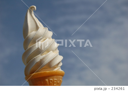 ソフトクリーム ソフトクリーム 234261