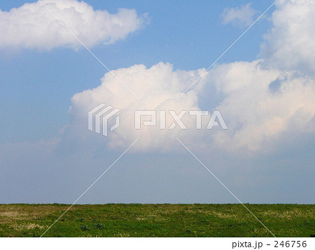 地平線と青空(よこ) 地平線と青空(よこ) 246756