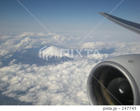 富士山上空から 富士山上空から 247745
