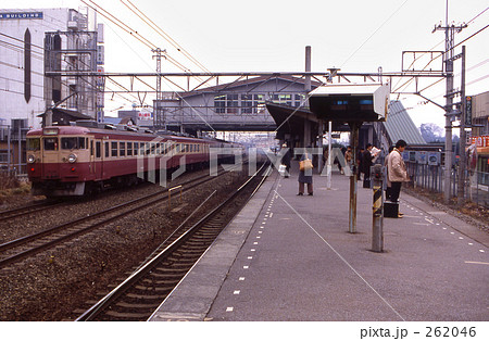 国鉄・常磐線 南柏駅ホームより 昭和57年 国鉄・常磐線 南柏駅ホームより 昭和57年 262046
