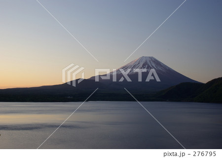 夜明け前の富士山 276795