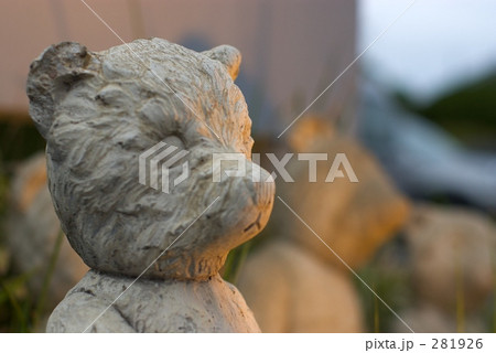 熊の石像 熊の石像 281926