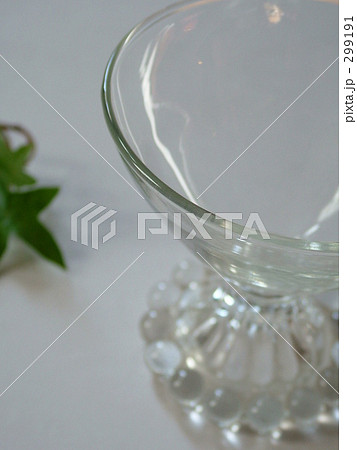 キャンドルウィック グラスの写真素材