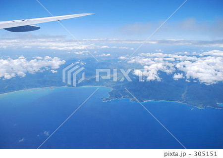 航空写真　マニラ 305151