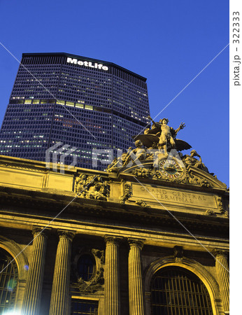 グランドセントラル駅とメットライフビル 322333