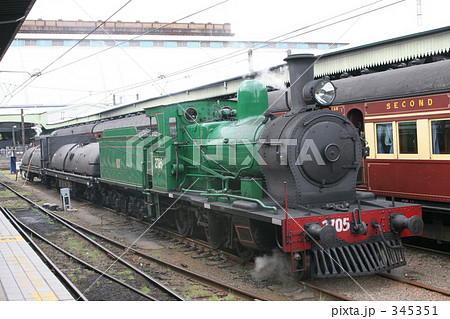 海外の蒸気機関車６の写真素材
