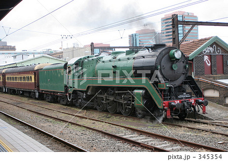 海外の蒸気機関車３の写真素材