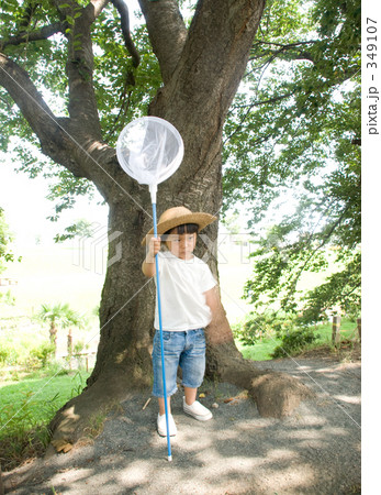 虫とりの子供 虫とりの子供 349107