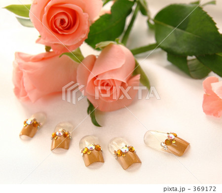 薔薇とネイル１ 369172