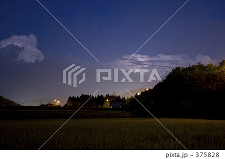 夏の夜の遠雷 375828
