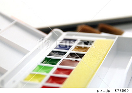 絵の具のパレット 絵の具のパレット 378669