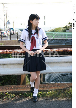湘南のセーラー服女子高生 379339