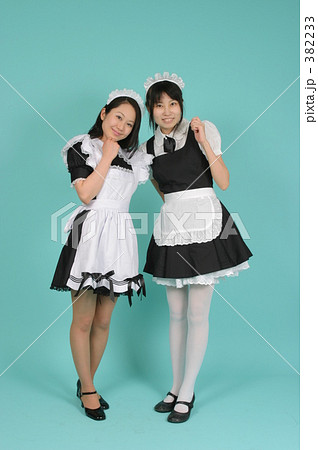 2人のメイドの写真素材 [382233] - PIXTA