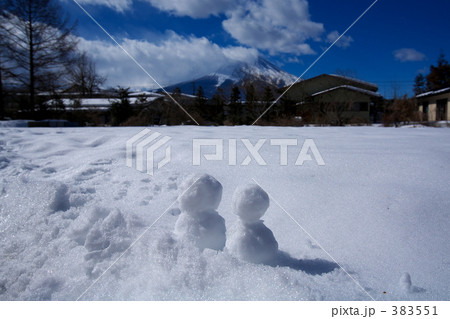 雪だるま 雪だるま 383551