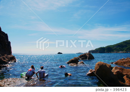 加茂青砂の磯遊び 396423