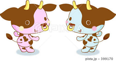 牛（２匹） 399170