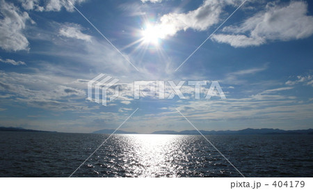 宍道湖と空 宍道湖と空 404179