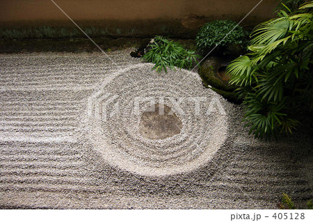 龍源院　阿吽の石庭　阿の石 405128