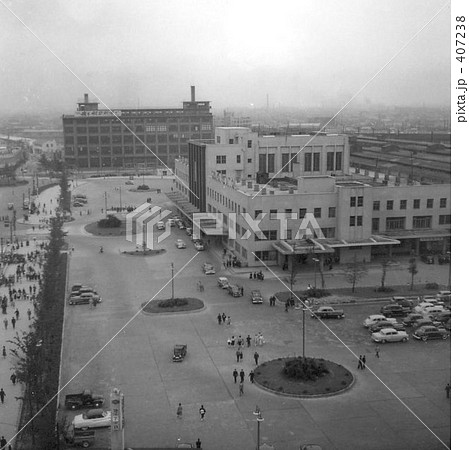 昭和29年頃のJR大阪駅。 407238