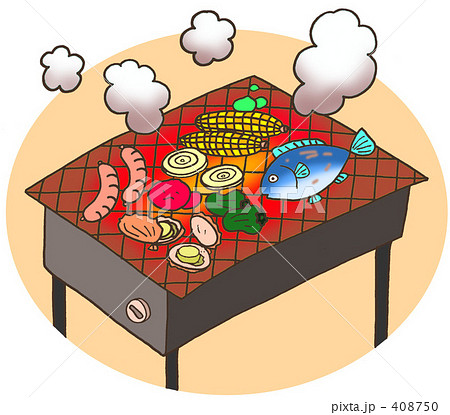 Bbq バーベキュー のイラスト素材 408750 Pixta