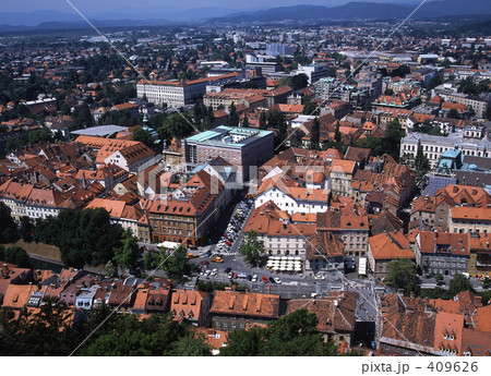 リュブリャーナの街並 409626
