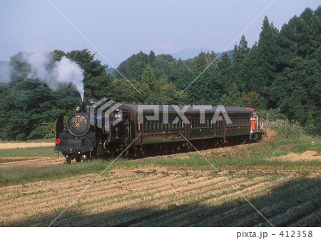 SL会津只見号 412358