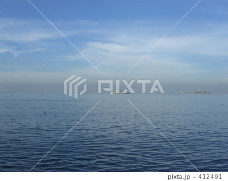 フィリピン　マニラ湾　船 412491