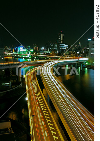 夜の首都高 413892