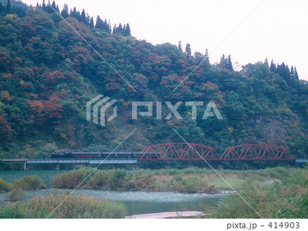 SL会津只見号 414903