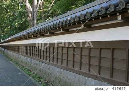 屋敷塀 415645
