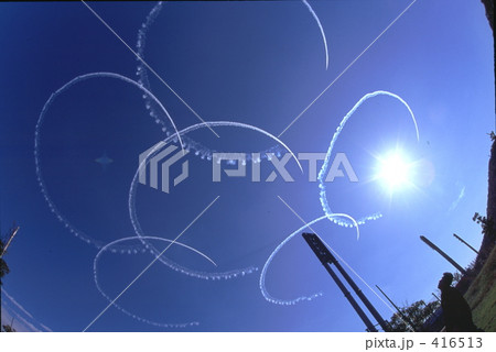 秋空とアクロバット 秋空とアクロバット 416513