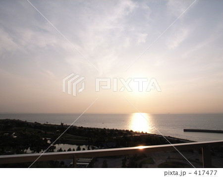 水平線 朝日 水平線 朝日 417477
