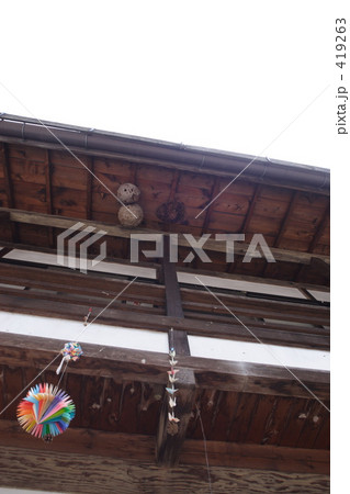 古い町並み：宿場町 419263