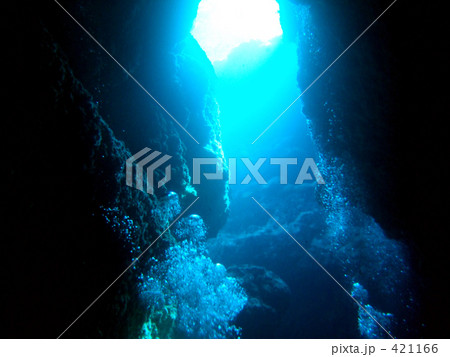 洞窟からの眺め 421166