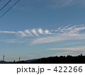 珍しい形の雲 422266