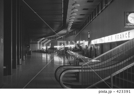 深夜の羽田空港 昭和４８年の写真素材 [423391] - PIXTA