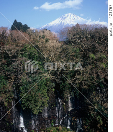 富士山と白糸の滝 富士山と白糸の滝 423767