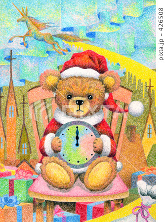 聖夜を待つテディベア 426508