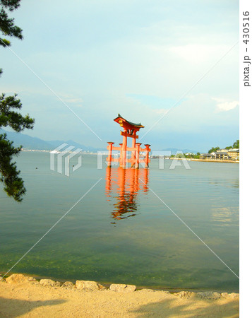厳島神社の大鳥居 厳島神社の大鳥居 430516