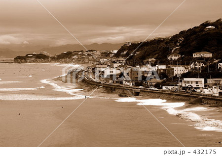 鎌倉の海岸線 432175