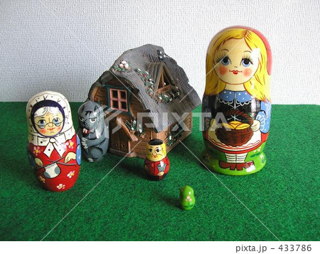 赤頭巾のマトリョーシカ 赤頭巾のマトリョーシカ 433786
