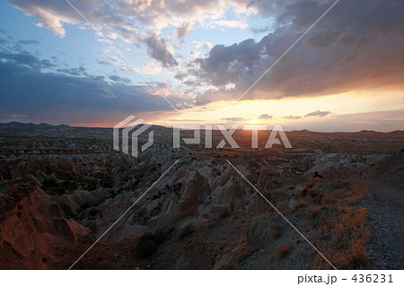 カッパドキアの夕焼け 436231