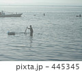 しじみ貝採り 445345