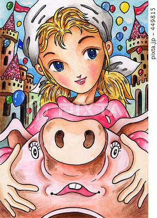 着ぐるみショーのイラスト素材