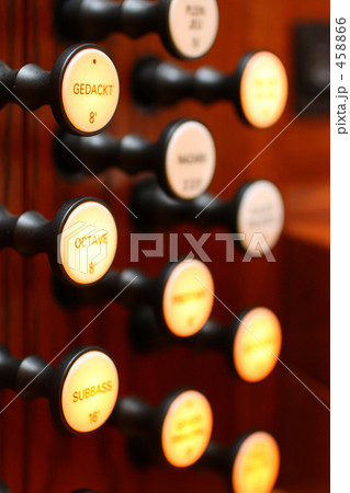 パイプオルガンの音色ボタン パイプオルガンの音色ボタン 458866