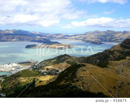 ニュージーランド　クライストチャーチ付近の丘から 458875