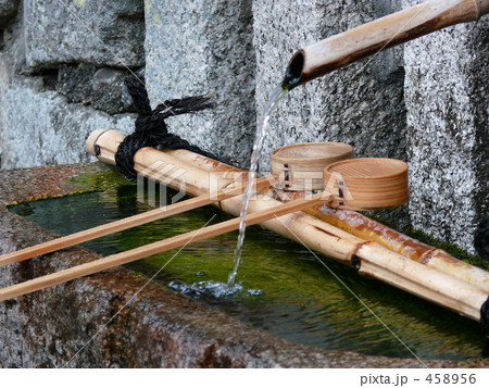 下鴨神社　御手洗社の手洗場 458956