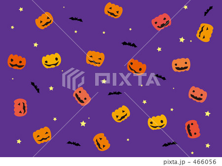 ハロウィンカボチャ柄 ハロウィンカボチャ柄 466056