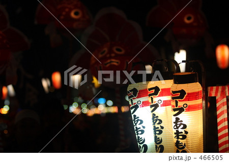 金魚ねぶたとちょうちん 466505