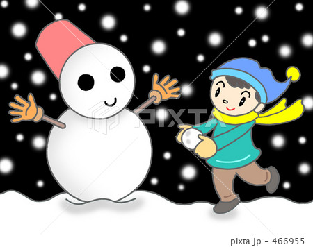 雪だるま 466955